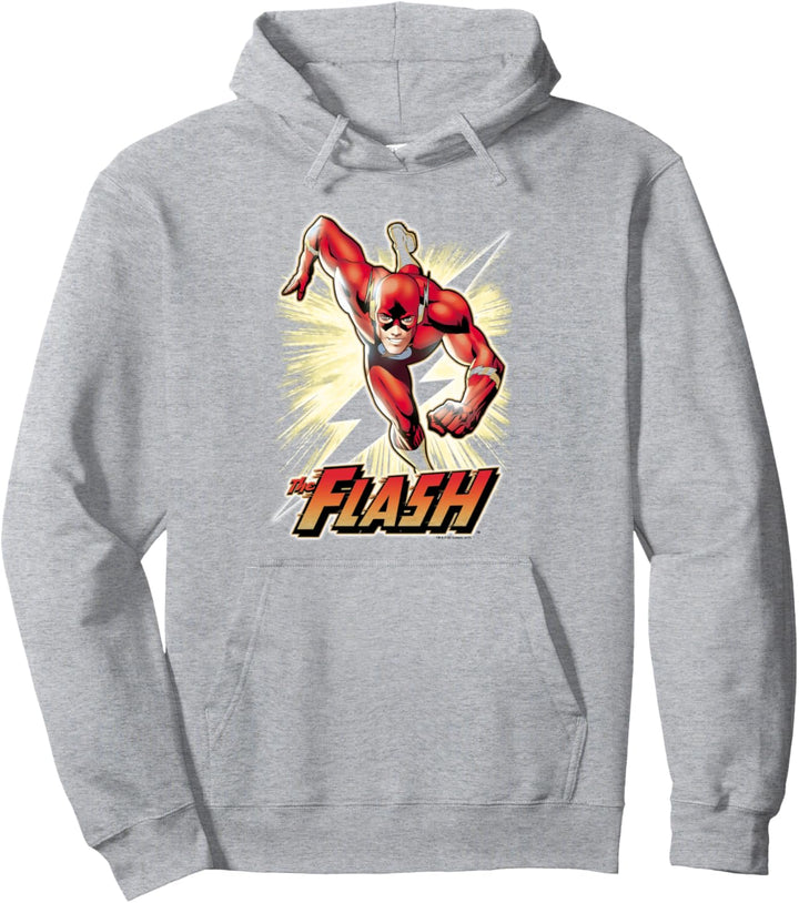 Justice League Flash Yellow Pullover Hoodie