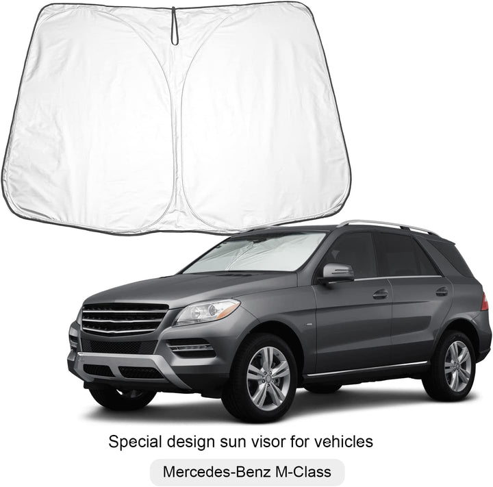 BIXUAN Sonnenschutz kompatibel mit Mercedes Benz M-Klasse GLE-Klasse AMG ML(W166) 2012-2019 Windschu