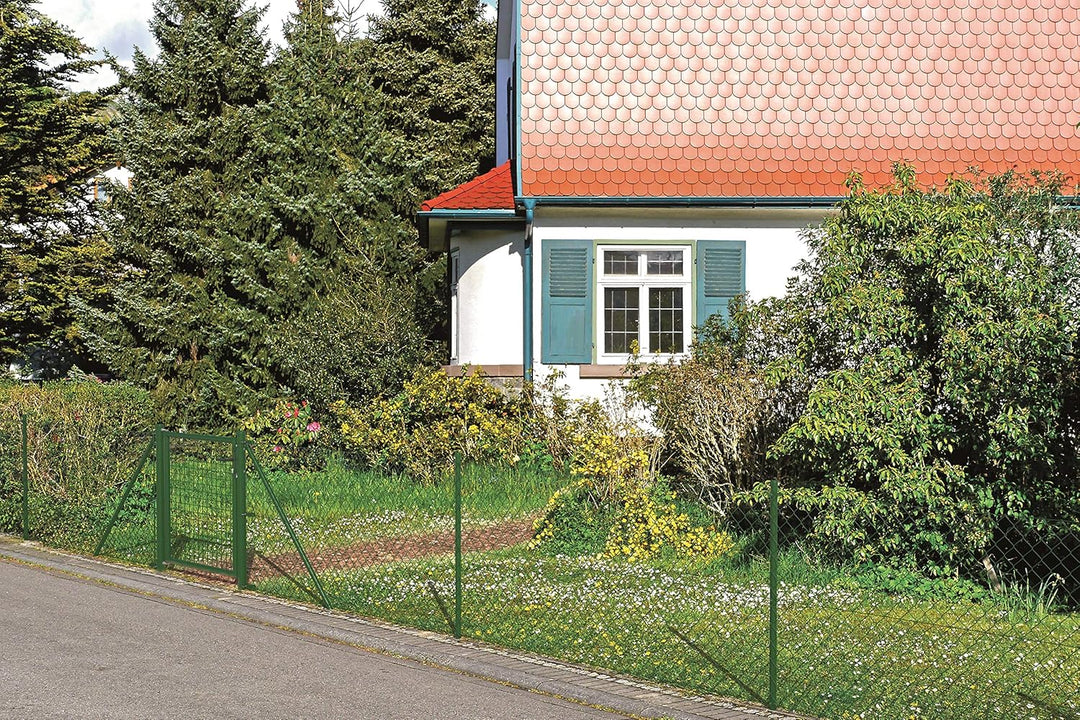 Alberts 855260 Pfostenkappe für runde Metallpfosten | Kunststoff, grün | für Pfosten-Ø 38 mm | 20er