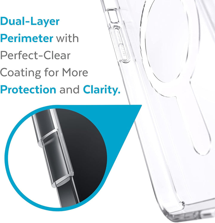 Speck-Produkte Gemshell Clear + MagSafe iPhone 13 Mini/iPhone 12 Mini-Schutzhülle, Transparent/Trans