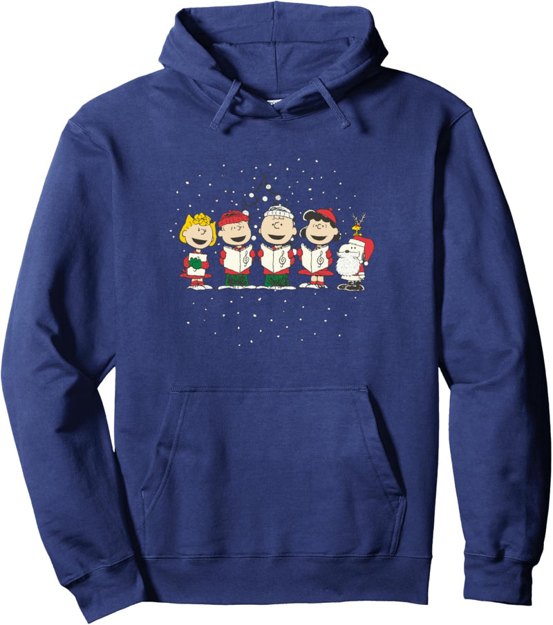 Peanuts Holiday Caroling Pullover Hoodie