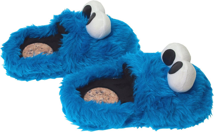 Sesamstrasse Hausschuhe Grösse M 38-40 Krümelmonster 3D Slipper Cookie Monster Schuhe Shoes