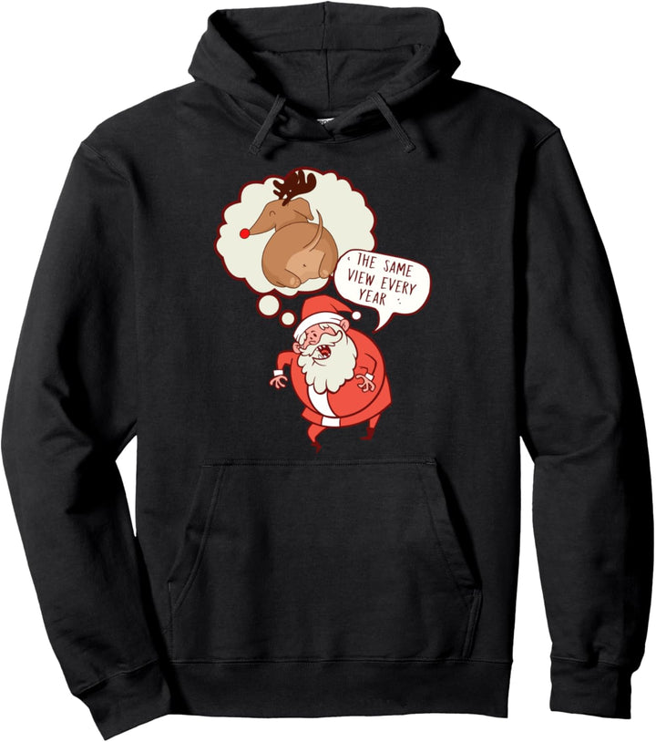 Rentier Weihnachtsmann 2021 Feiertag Weihnachten Geschenk Pullover Hoodie