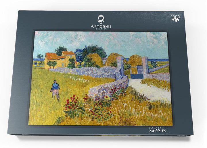Farmhouse in Provence (1888) by Vincent Van Gogh - Premium 1000 Teile Puzzle - MyPuzzle Sonderkollek