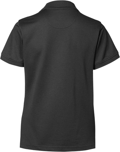 Pionier 47137-M Poloshirt "561" Grösse aus Piqué in Schwarz, M M Schwarz, M Schwarz