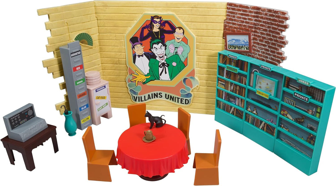 DC Retro Spielset Batman 66 Villains Lair