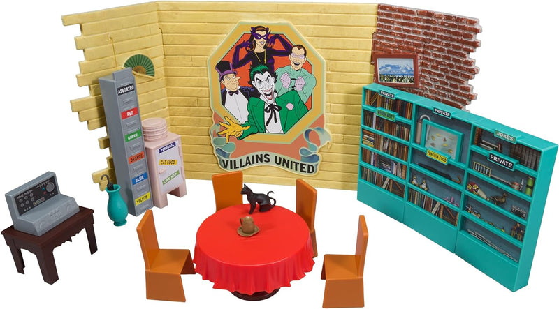 DC Retro Spielset Batman 66 Villains Lair