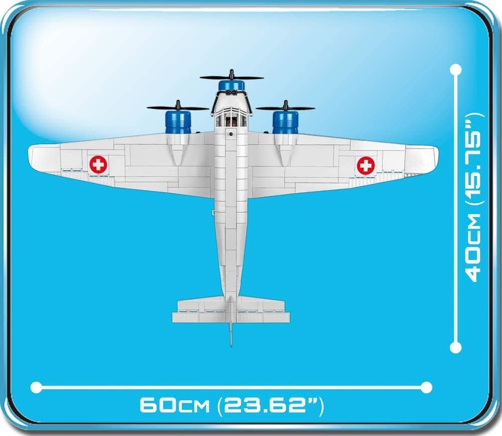 COBI 5711 Toys, Weiss, Blau