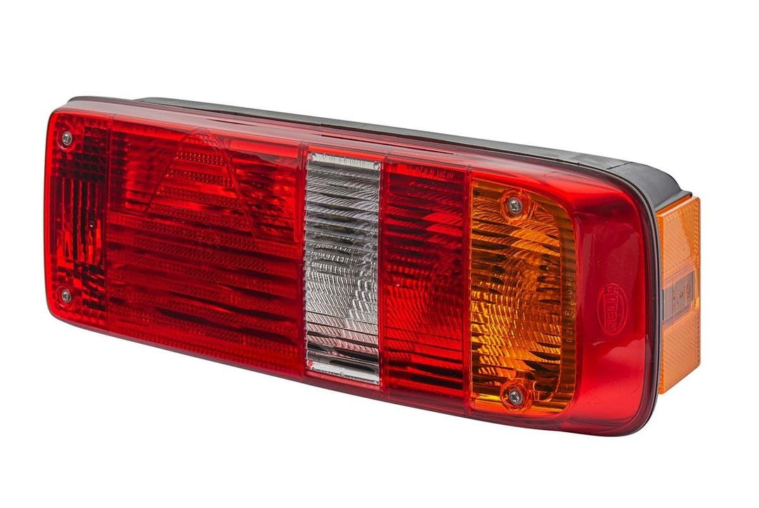 HELLA - Heckleuchte - EasyConn I - Glühlampe - 24V - Anbau/geschraubt - Lichtscheibenfarbe: mehrfarb