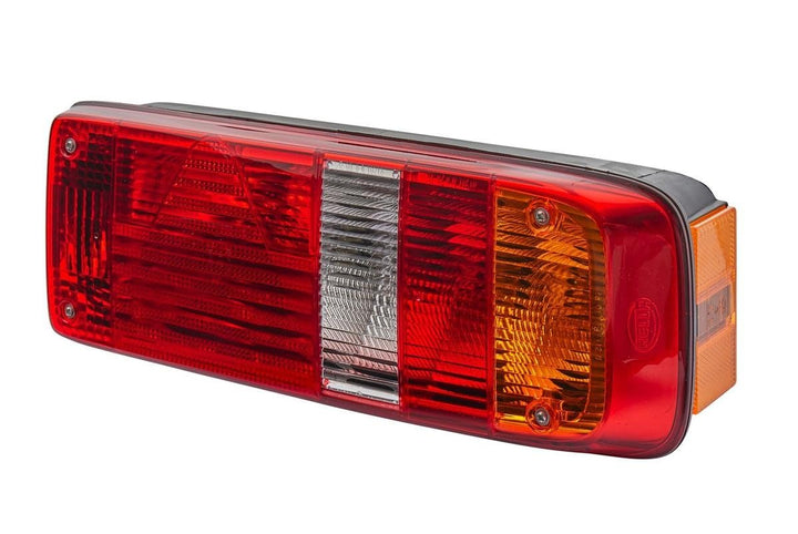 HELLA - Heckleuchte - EasyConn I - Glühlampe - 24V - Anbau/geschraubt - Lichtscheibenfarbe: mehrfarb