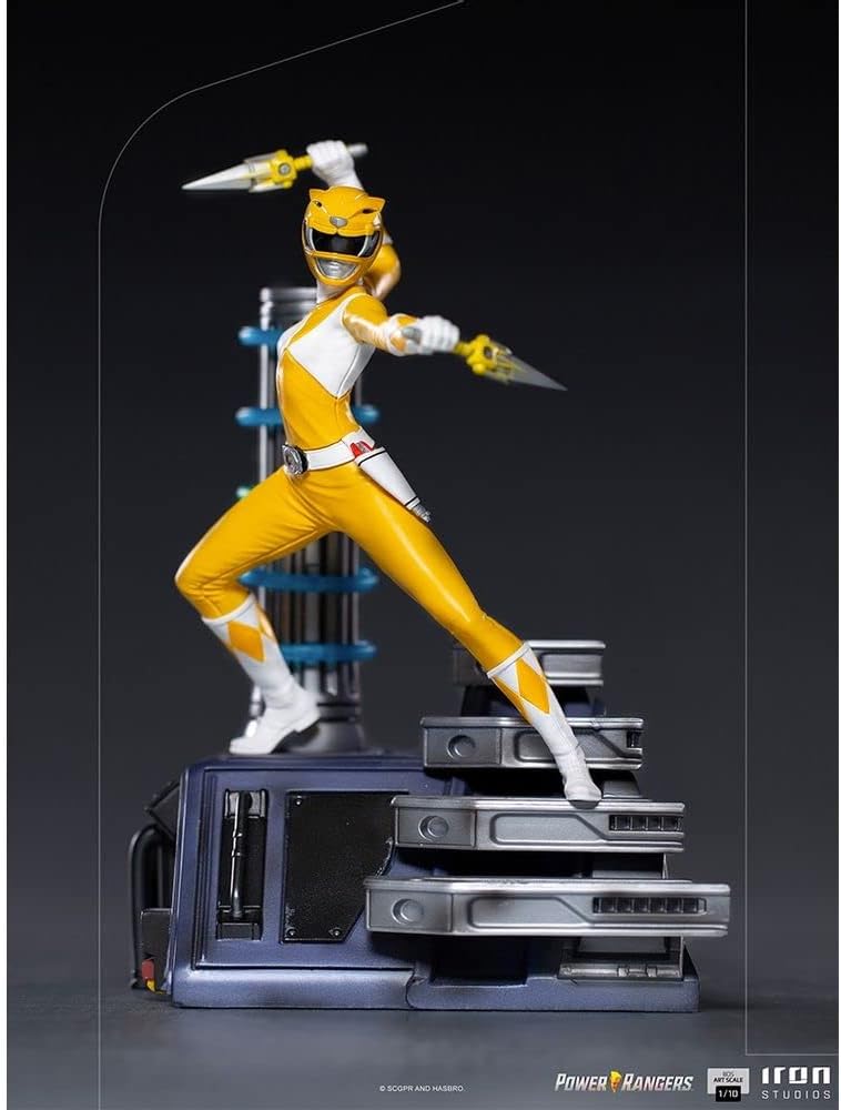 Iron Studios 1:10 Yellow Ranger BDS Art - Power Rangers 1:10 Scale, 1:10 Scale
