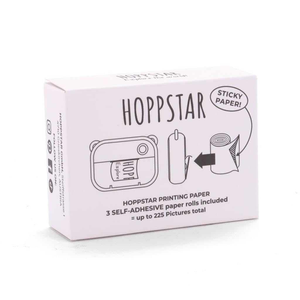 Hoppstar Modell Hoppstar Nachfüllpapier, 3 Rollen selbstklebendes Papier