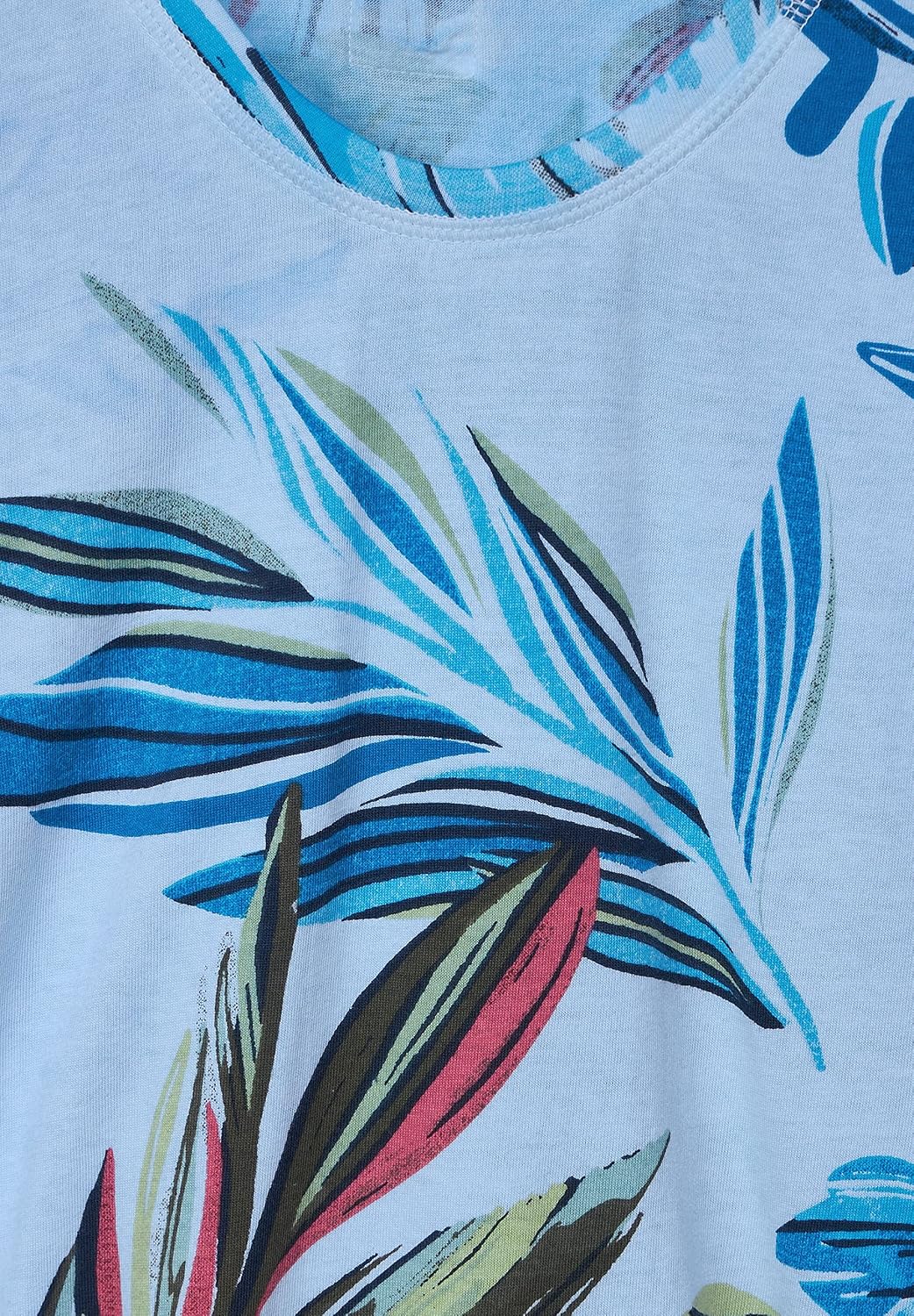 Cecil Damen Kurzarmshirt Bedruckt XS Blue Bell, XS Blue Bell
