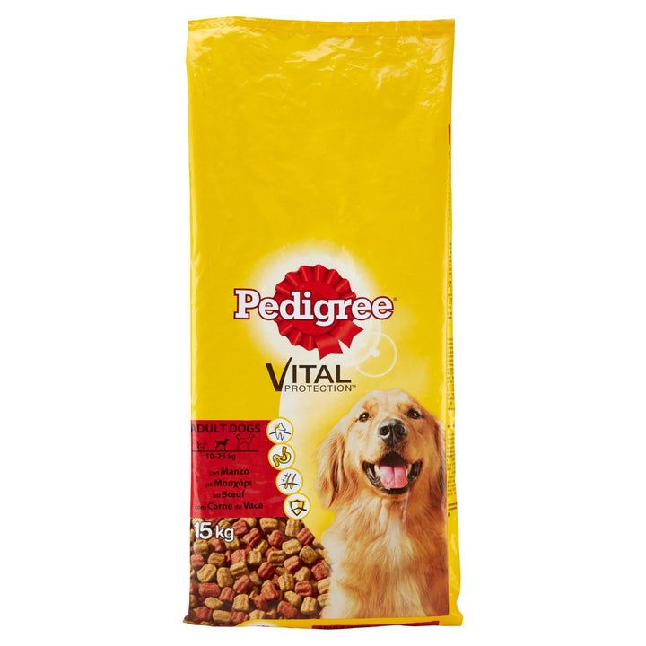Pedigree Hunde Alleinfuttermittel Trockenfutter Complete Adult, 15 kg