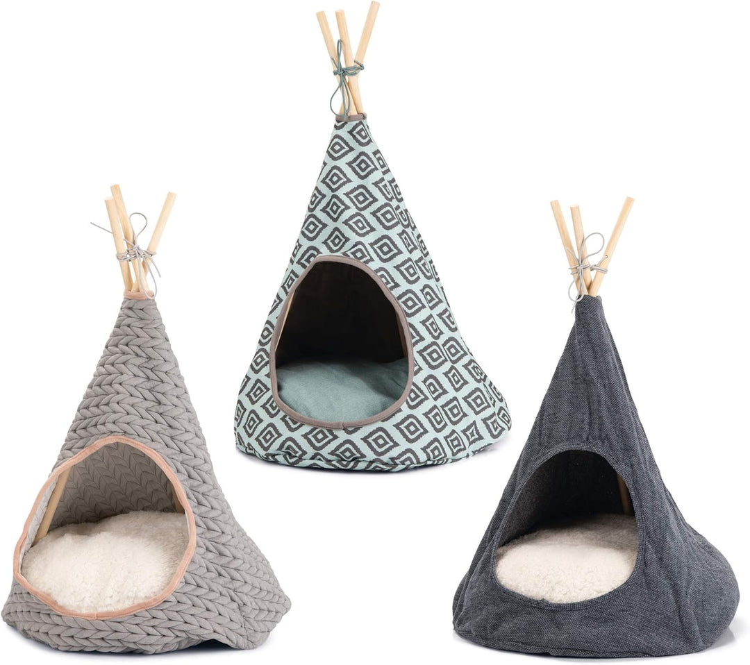 Karlie Katzenzelt Tipi L: 50 cm B: 50 cm H: 70 cm mint, mint