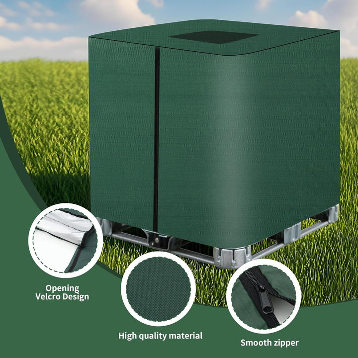 IBC Tank Abdeckung1000L,420D IBC Container Abdeckung,IBC Abdeckung 1000L – UV-Schutzplane , Wetterfe
