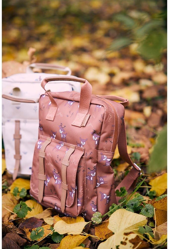 Fresk Löwenzahn-Rucksack, bedruckt, Unisex, Kinder, 1 Stück, Rosa, 1 Unidad (Paquete de 1), Casual