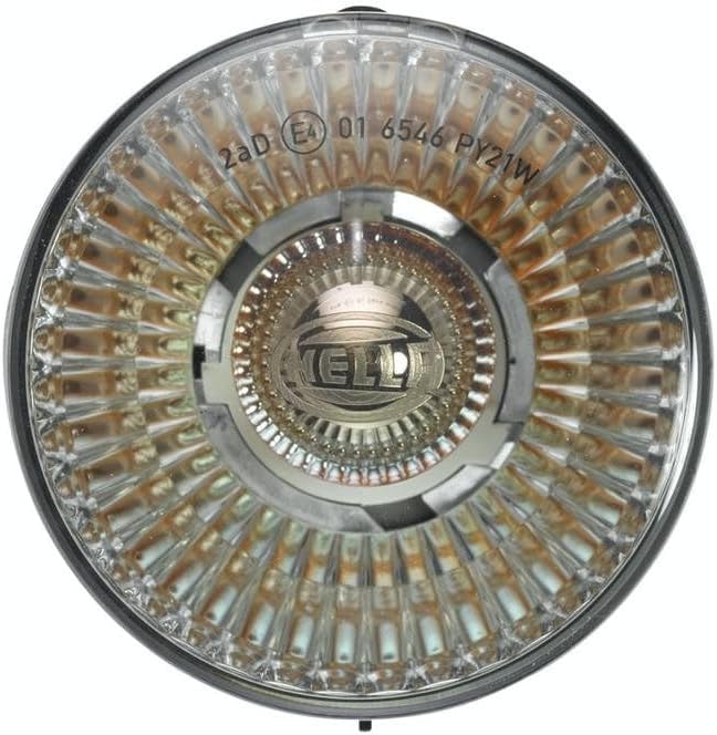 HELLA - Blinkleuchte - Halogen - 12V - Einbau/Schraubanschluss - Lichtscheibenfarbe: gelb/grau - hin