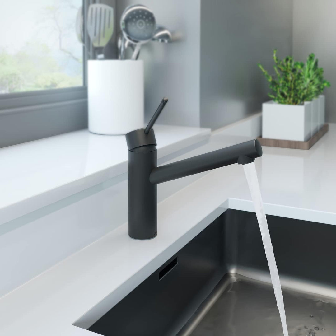 Lenz IRA Küchenarmatur Schwarz 46060451 Schwarz-matt, Schwarz-matt