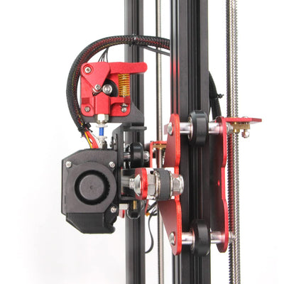 Zeberoxyz Direct Drive Upgrade Support Aluminiumplatte mit 3pcs Riemenscheiben mit Dual Gear Extrude