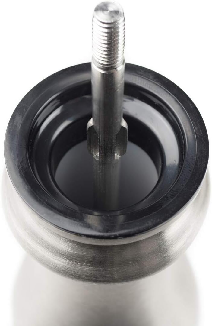 PEUGEOT - Salzmühle Paris Chef u‘Select 30 cm + Steinsalz - Aus Edelstahl - 6 voreingestellte Mahlgr