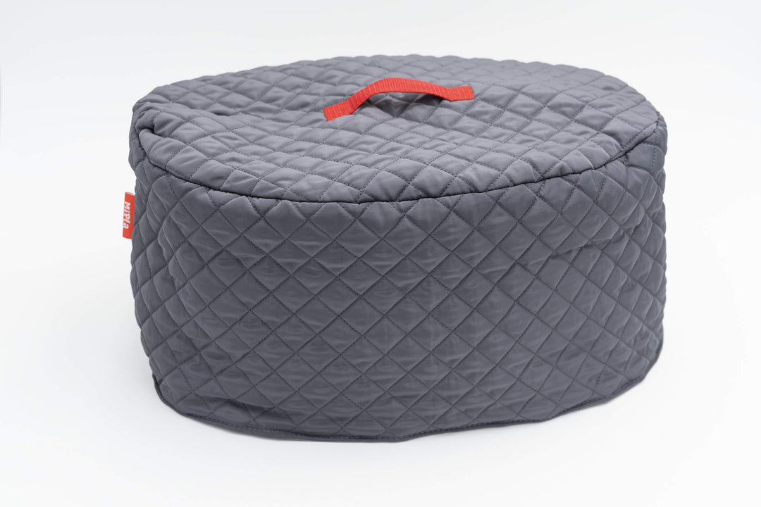 MiPla® Warmhaltehaube (L) für Varoma-Garbehälter + Gareinsatz • Passend für Thermomix &amp; Monsieur Cui