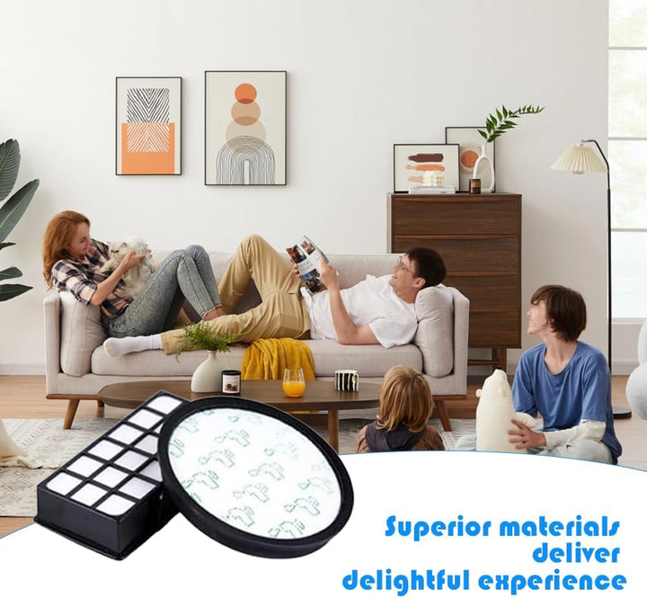 2 Sätze RO7681 Filter für Rowenta Silence Force Cyclonic Staubsauger 4AAAA Modelle,RO7612EA RO7643EA
