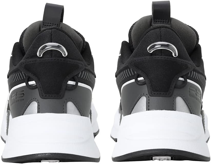 PUMA Unisex Rs-z ReinventionSneaker 44.5 EU Black Dark Shadow White, 44.5 EU Black Dark Shadow White