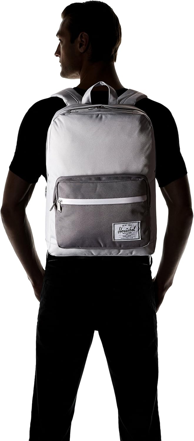 Herschel Pop Quiz Unisex-Erwachsene Rucksackhandtaschen Classic 22L Lunar/Grey, Classic 22L Lunar/Gr