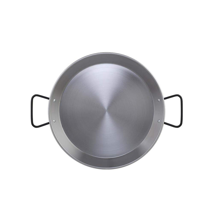 Metaltex - Paella-Pfanne aus poliertem Stahl, Induktion, 8 Rationen, 38 cm Induktion 8 Raciones, Ind