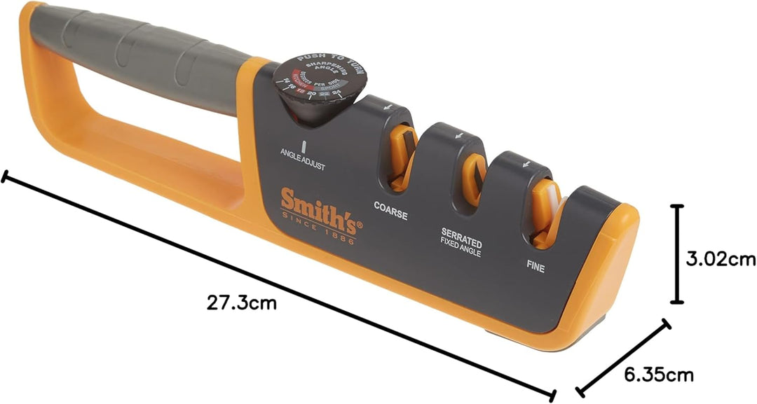 Smith's Edgesport 50264 Manuelles Schärfgerät Schwarz, Schwarz