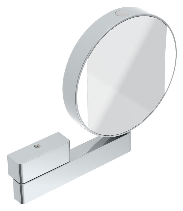 Emco Universal LED Kosmetik- und Rasierspiegel am Flexarm, runder Kosmetikspiegel mit Beleuchtung zu