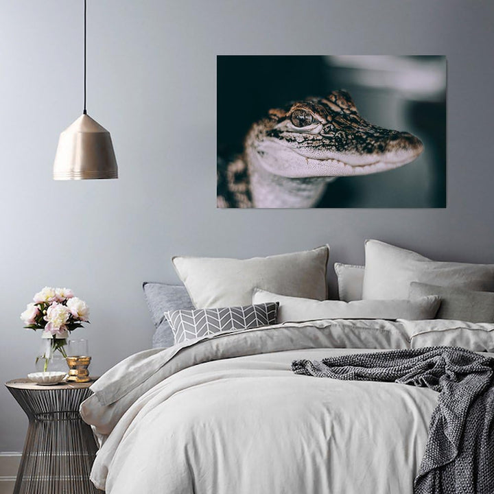 Feeby. Wandbild - 1 Teilig - 70x100 cm, Leinwand Bild Leinwandbilder Bilder Wandbilder Kunstdruck, K