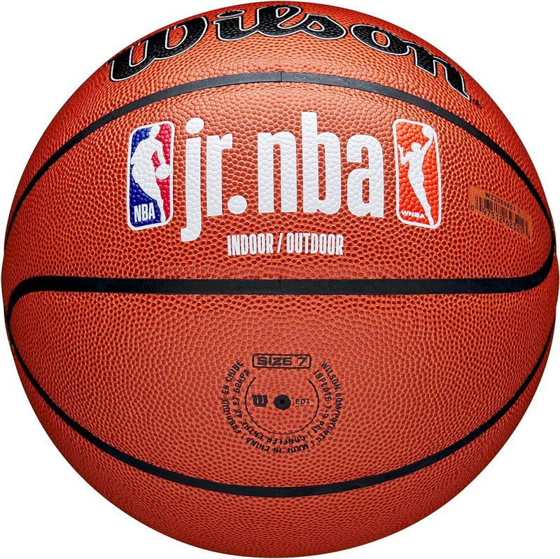 Wilson Jr. NBA Family Indoor/Outdoor Basketbälle 5 Weiss/Braun, 5 Weiss/Braun