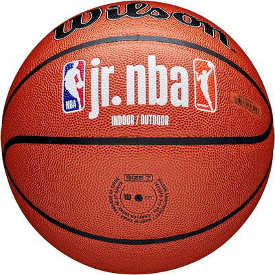 Wilson Jr. NBA Family Indoor/Outdoor Basketbälle 6 Weiss/Braun, 6 Weiss/Braun