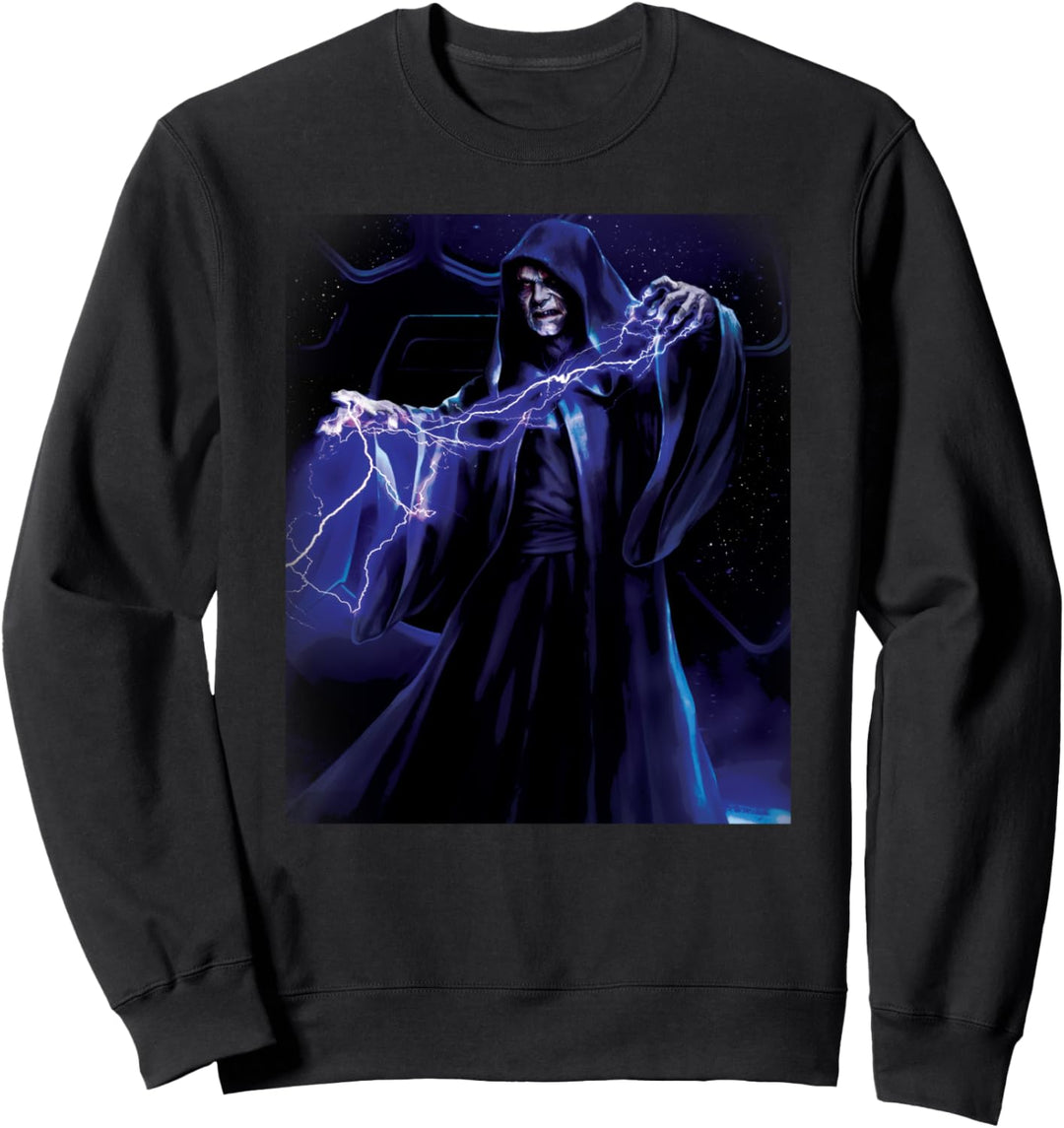 Star Wars Emperor Palpatine Darth Sidious Force Lightning Sweatshirt