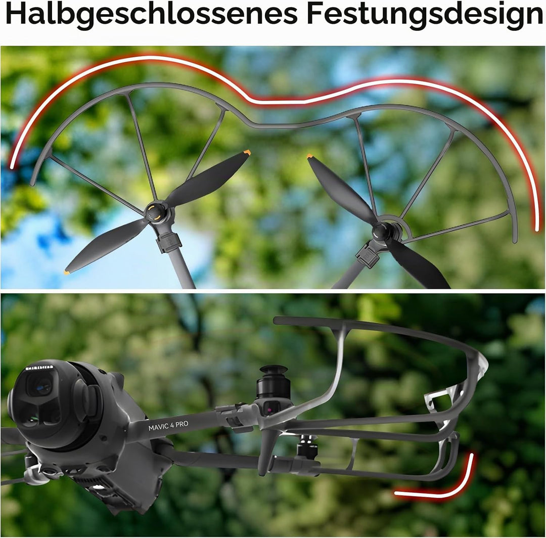 Mavic 4 Pro Propellerschutz – für DJI Drohnen Zubehör Rotorblatt Schutz Abnehmbarer Propeller Guard