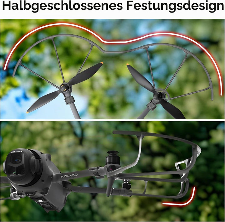 Mavic 4 Pro Propellerschutz – für DJI Drohnen Zubehör Rotorblatt Schutz Abnehmbarer Propeller Guard