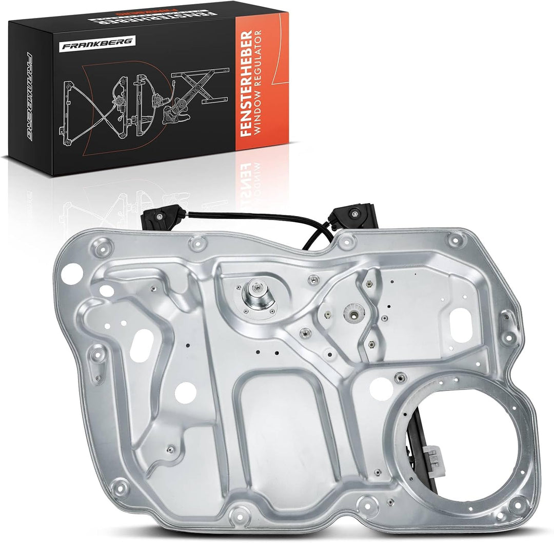 Frankberg Fensterheber Mit Metallplatt Vorne Links Kompatibel mit Caddy III 2K 2C Alle Motoren Kaste