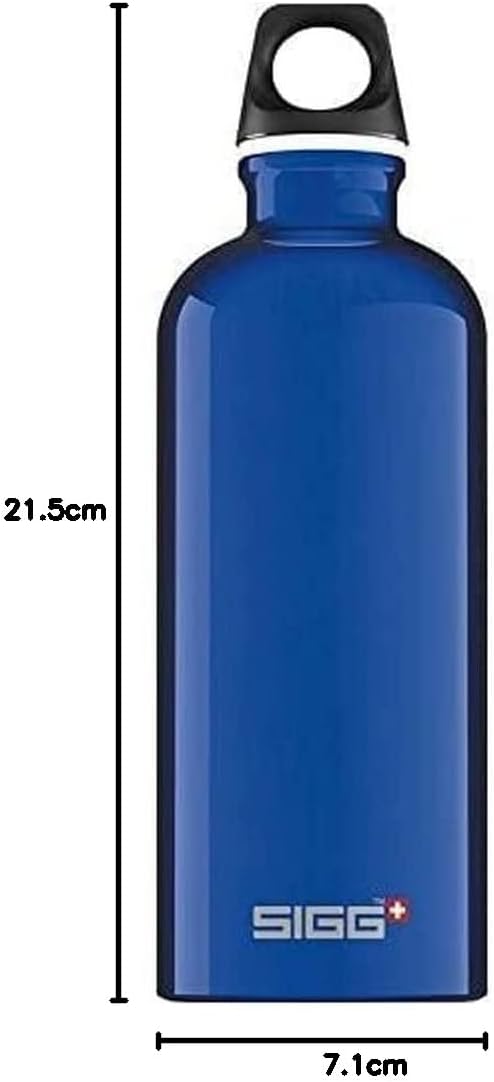 SIGG - Alu Trinkflasche - Traveller - Made in Switzerland - Kohlensäure geeignet - Auslaufsicher - F
