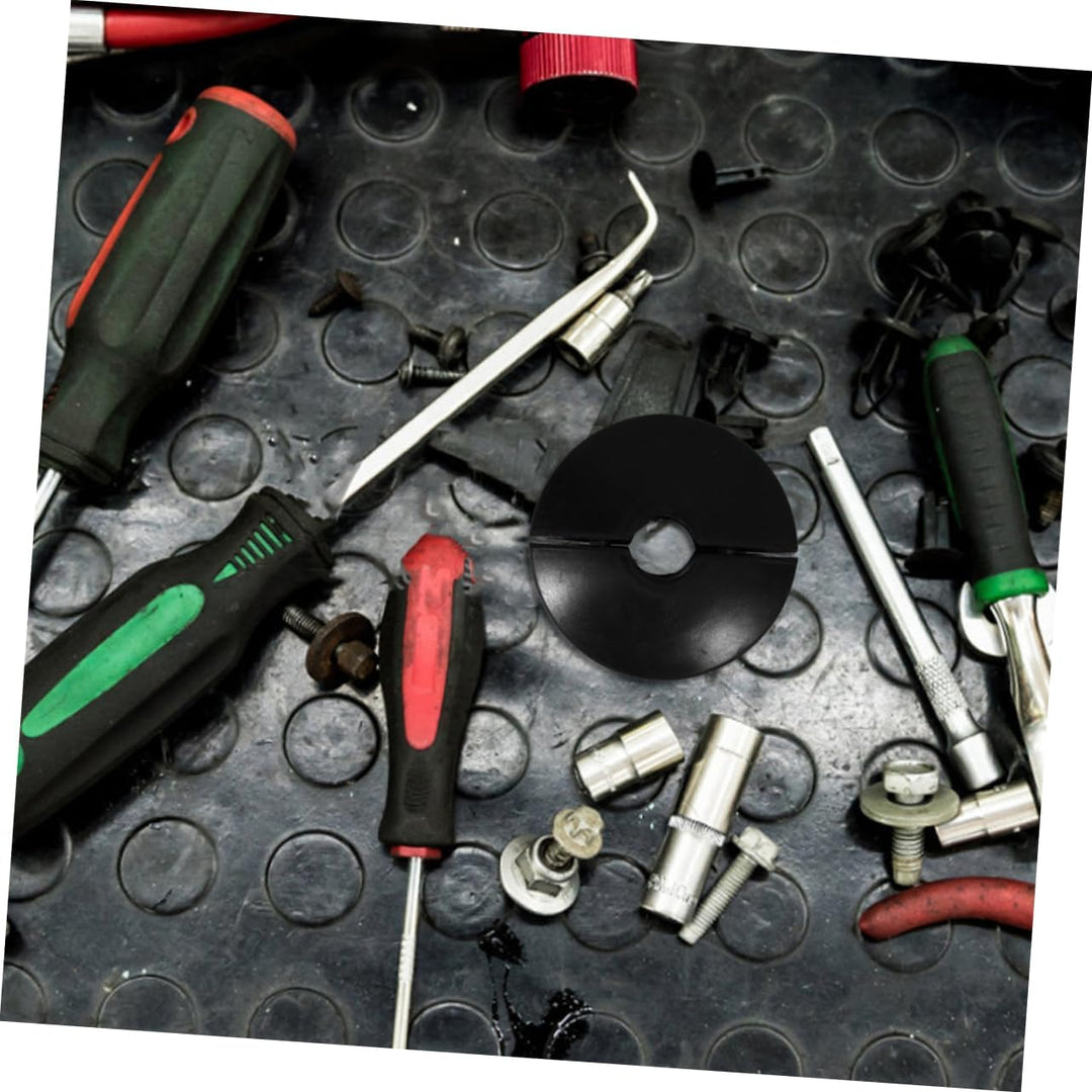 Operitacx Gummischlauchtrommelpuffer mit Schnellverschluss 12mm Innenloch Robuster Schlauchkugelstop