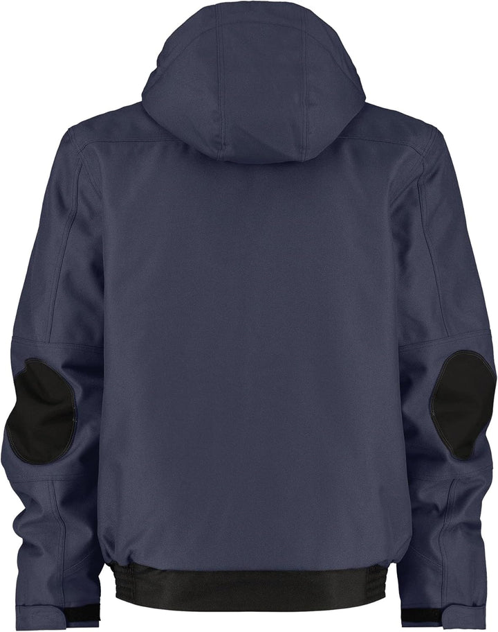 JACKE AUSTIN PES90 (240GR) DUNKELBLAU/SCHWARZ S