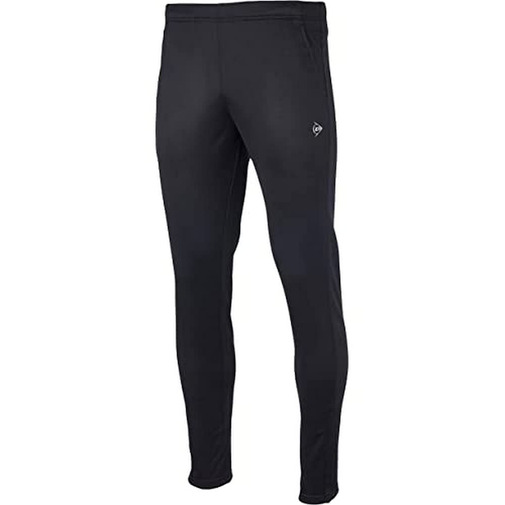 DUNLOP Herren Sport Tennis Trainingshose – Club Line, Knitted Pant, S