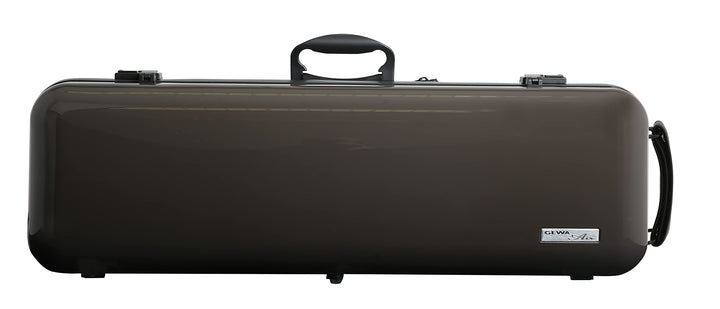 GEWA Violinkoffer AIR 2.1 braun hochglanz, mit zusätzlichem Seitengriff, Made in Germany braun mit z