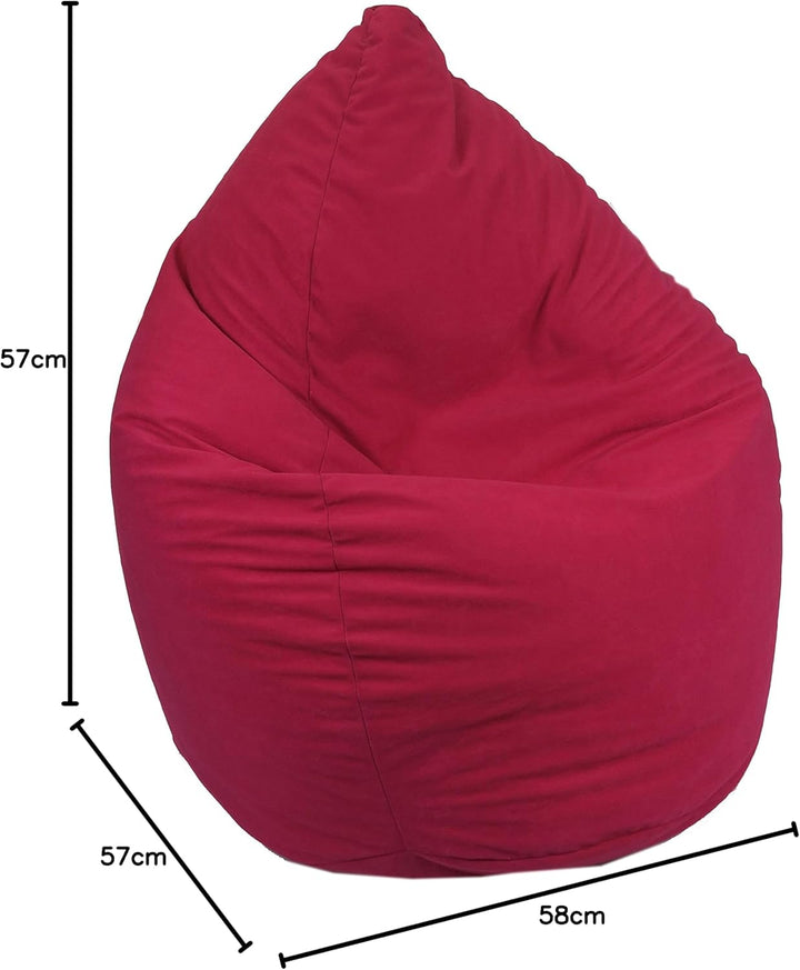 Heunec 671133 Sitzsack, Möbel, Sessel, Pink, 220 l 220 l Rosa, 220 l Rosa