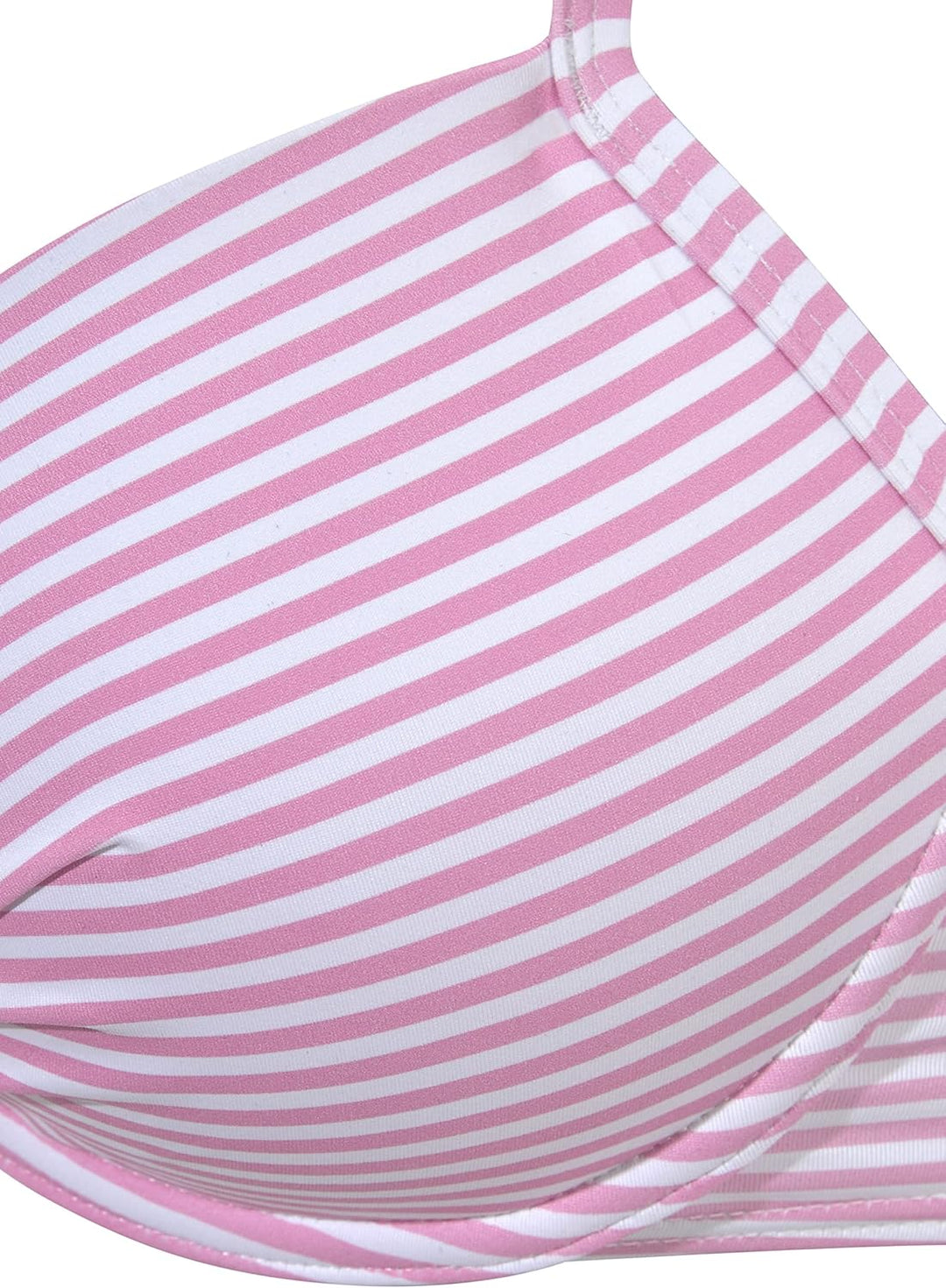s.Oliver Damen Bikini-Set 34 / D Rosa-weiss Gestreift, 34 / D Rosa-weiß Gestreift