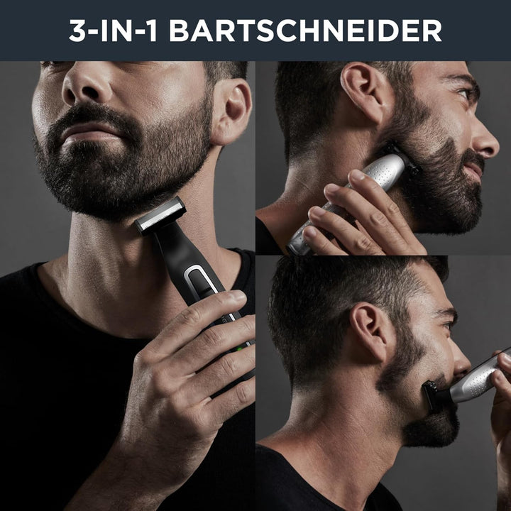 Rowenta Forever Sharp Bartschneider TN6000 | Einstellbare Bartlängen: 1, 3, 5mm | 120 Min. Laufzeit