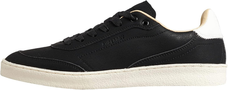 Superdry Herren Premium Sleek Trainer Sneaker 41 EU Schwarz, 41 EU Schwarz