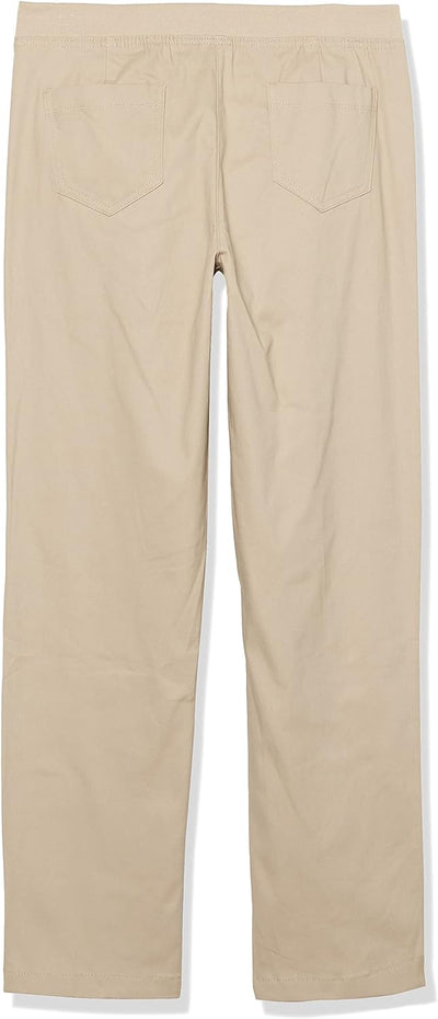 Nautica Girls' School Uniform Skinny Stretch Twill Pant