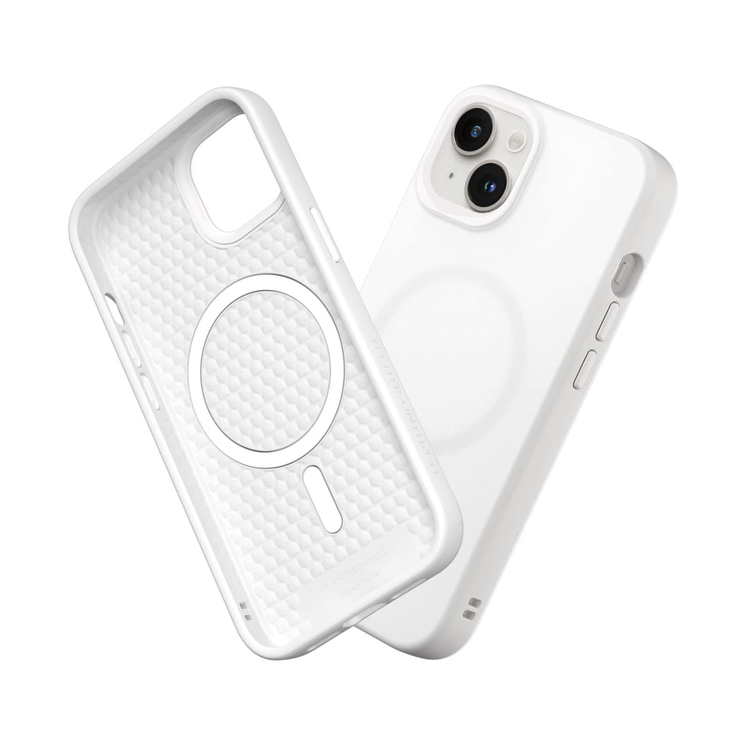 RhinoShield Case kompatibel mit [iPhone 14/13] | SolidSuit - MagSafe-kompatibel -Stossdämpfende & sc